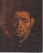 Vincent Van Gogh Head of a young peasant with a Pipe oil painting reproduction